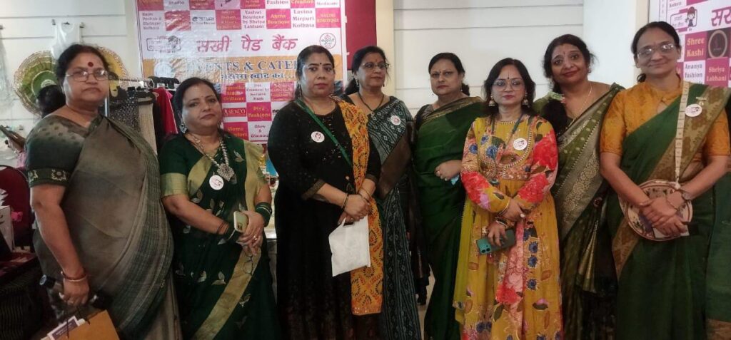 सखी पैड बैंक द्वारा होटल हिंदुस्तान इंटरनेशनल में श्रावणी मेले का आयोजन किया गया