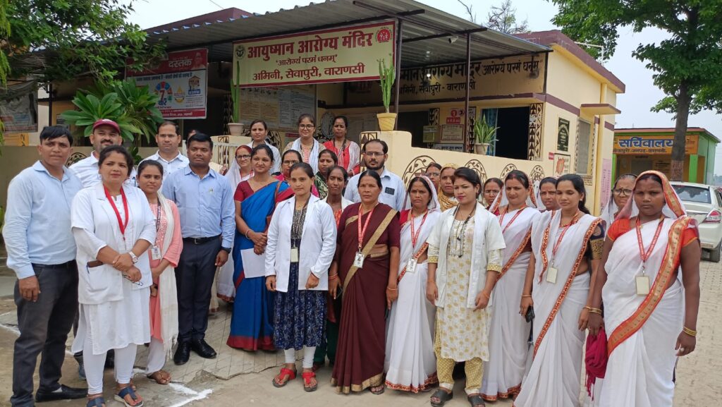 काशी के तीन और आयुष्मान आरोग्य मंदिर हुए ‘एनक्वास’ सर्टिफाइड