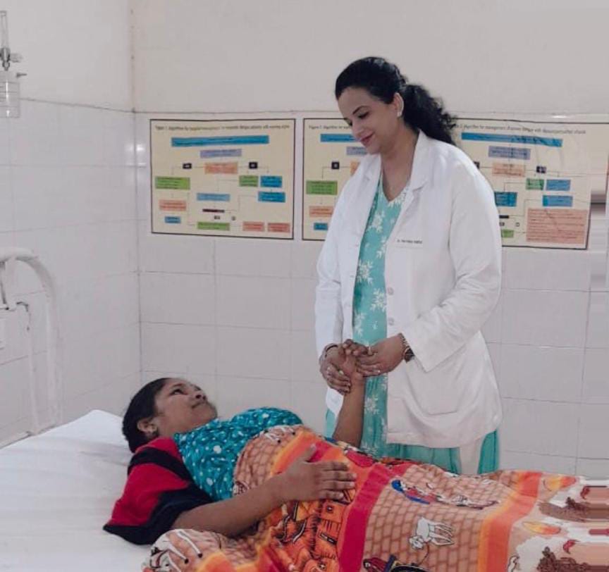 शहरी सीएचसी शिवपुर में हिस्टेरेक्टोमी का हुआ सफल ऑपरेशन