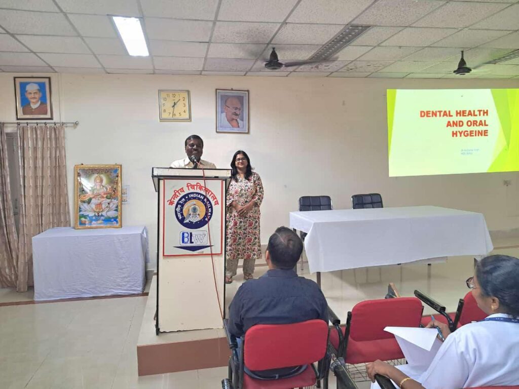 विश्व मुख स्वास्थ्य दिवस के अवसर पर कार्यशाला का आयोजन किया गया