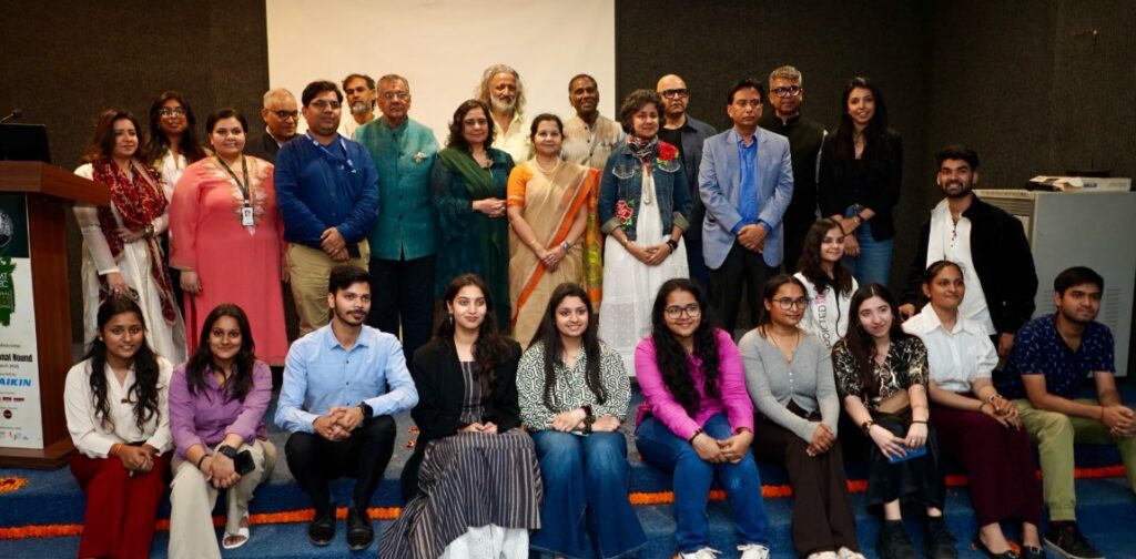 मोनाड विश्वविद्यालय के छात्रों ने पीजेएमटी नेशनल ग्रीन अर्थ चैलेंज प्रतियोगिता के नॉर्थ जोनल राउंड में प्रथम स्थान प्राप्त किया