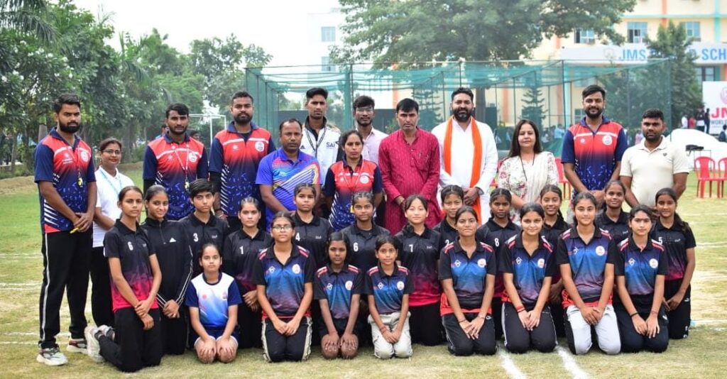 जे एम एस स्कूल में लौह पुरुष सरदार वल्लभ भाई पटेल की 150वीं जयंती पर बालक व बालिका की खो खो प्रतियोगिता का आयोजन