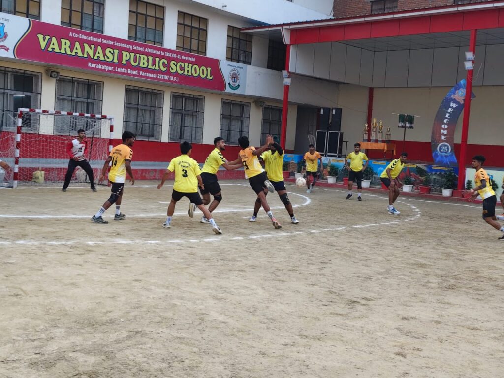 ऑल इण्डिया सीनियर पुरूष हैण्डबाॅल प्रतियोगिता-2025 के दूसरे दिन हुए खेल