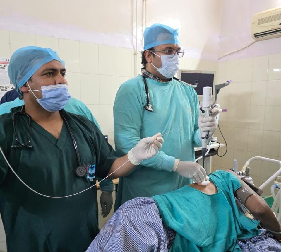 सरस्वती सुपरस्पेशियलिटी हॉस्पिटल नें की पहली मेडिकल थोराकोस्कोपी