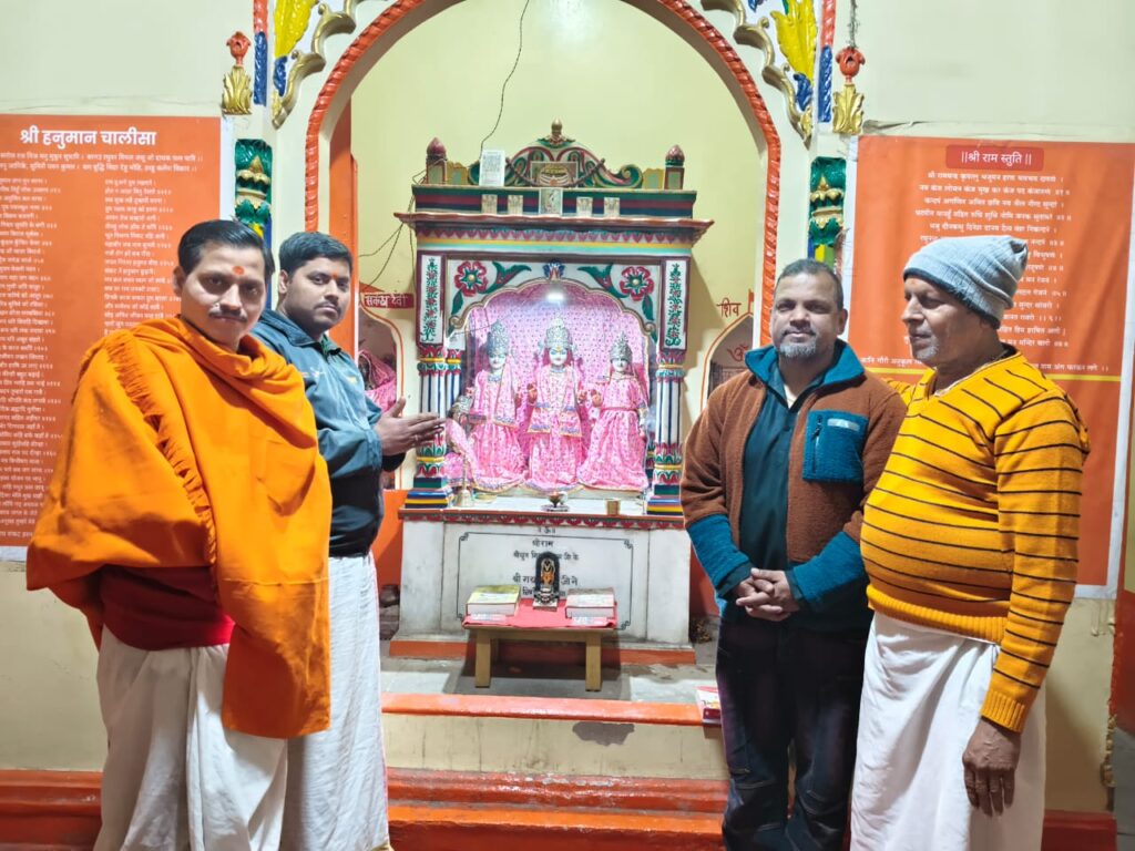 छुपे हुये प्राचीन श्री राम जानकी मंदिर भव्य संगीत समारोह का आयोजन होगा 22 जनवरी को
